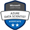 Azure DSA certification badge