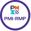 PMI-RMP certification badge