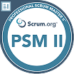 PSM II certification badge