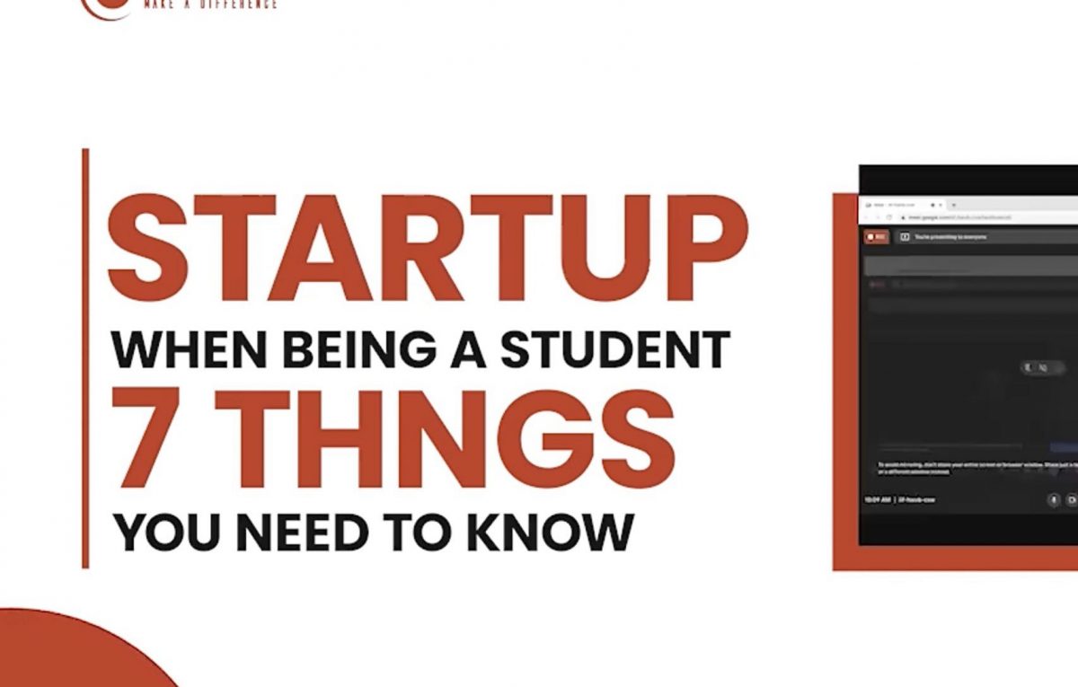 7 startup advice for student